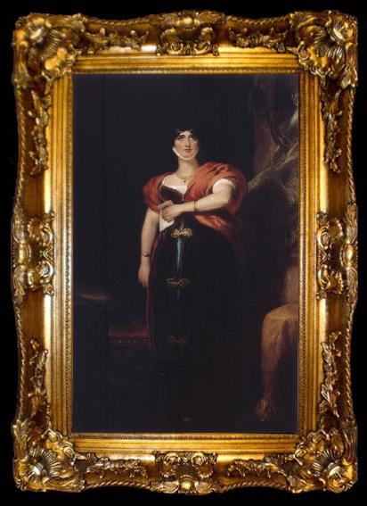 framed  George Henry Harlow Sarah Siddons as Lady Macbeth, ta009-2
